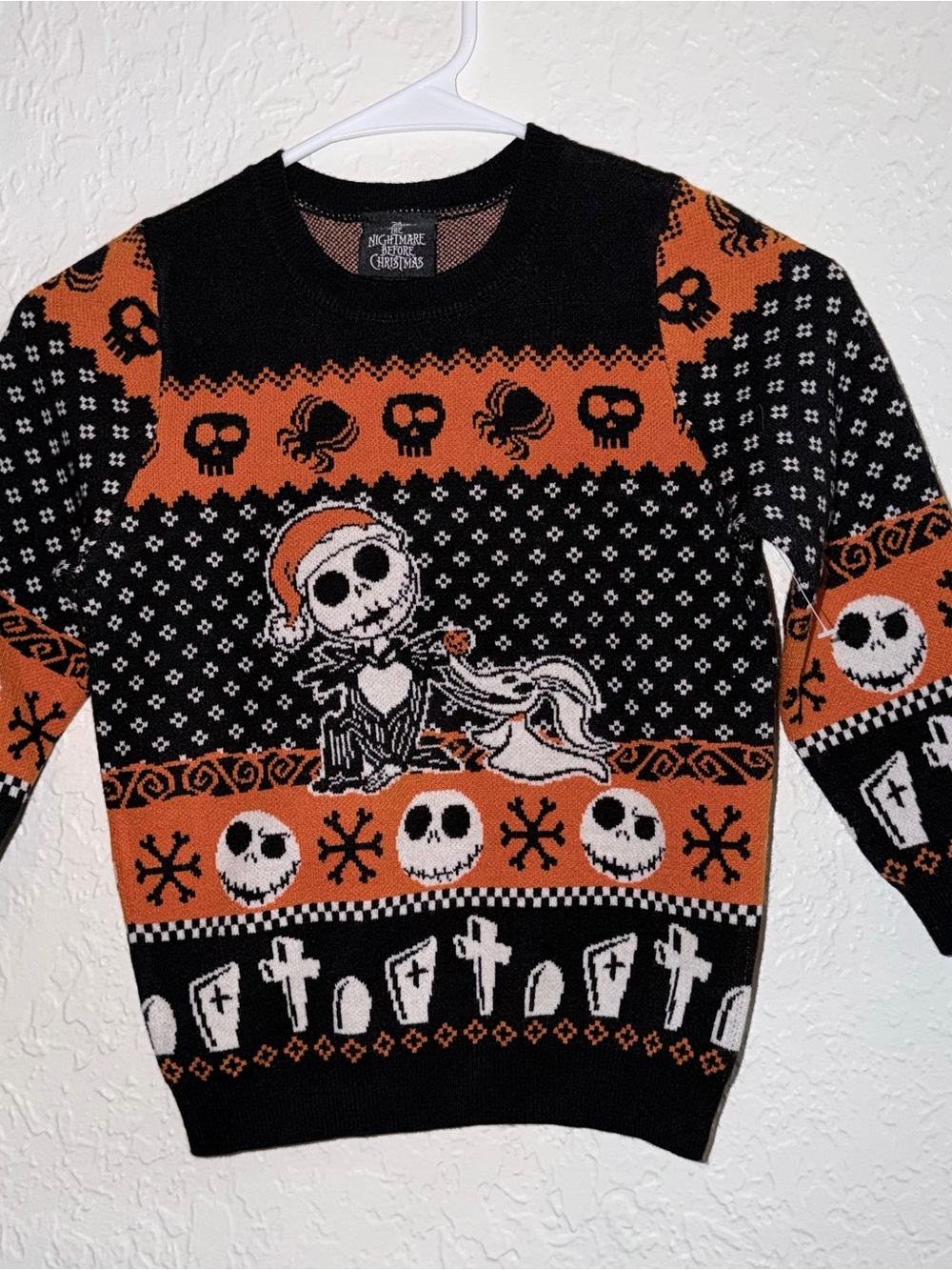 NWT Disney Nightmare Before Christmas Toddler Sweater BoxLunch Jack Skellington